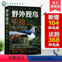 [正版]野外观鸟手册第二版 368种野外鸟类图鉴大全 中国野鸟观察手册 鸟类品种生态图鉴百科全书 鸟类鉴别观赏自学初学