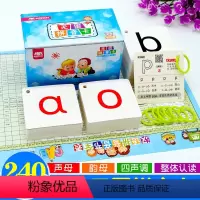 无图拼音卡(无四线格版) [正版]无图拼音卡片拼读训练哼哼成长早教幼升小学一年级汉语学拼 音教具全套字母幼小衔接幼儿园中