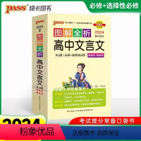 高中文言文.人教版(新高考) 高中通用 [正版]2024新版绿卡图解速记高中语文英语数学物理化学生物政治历史地理素材积累