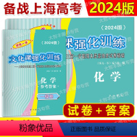 2024高考一模 化学 试卷+答案 [正版]2024年版领先一步 化学 上海高考化学一模卷 试卷+答案 文化课强化训练化