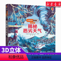 [正版] 尤斯伯恩看里面 揭秘恶劣系列天气 趣味科普翻翻书立体书3-4-5-6-10周岁宝宝儿童游戏玩具书绘本图画书幼