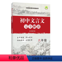 初中文言文完全解读 6789年级全套4本 初中通用 [正版]任选 初中文言文完全解读 与统编本语文配套 六七八九年级/6