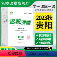 数学.人教版 九年级/初中三年级 [正版]贵阳专版2023秋语文数学英语物理化学道法历史七八九年级上下册全一册初中小四门