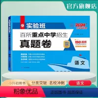 [正版]2024版实验班小升初重点中学择校真题卷 小升初夺冠密卷语文必刷题 人教版六年级期末考试语文押题试卷重点中学择