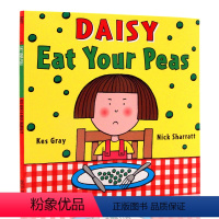 [正版]进口英文原版绘本 Daisy Eat Your Peas 黛西,把豌豆吃了 吃豆子不挑食 吴敏兰绘本123 名