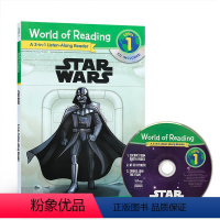 [正版]英文原版 星球大战分级阅读3合1 带cd World of Reading Star Wars Liste