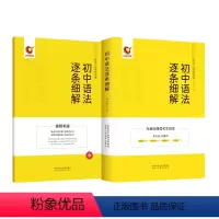 初中英语语法结构逐条细解 初中通用 [正版]2022新版巨微教育初中英语语法结构逐条细解中考语法大全基础薄弱者提分神器多