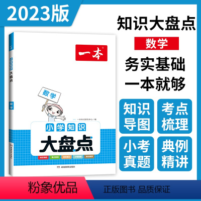 [正版]2023版 小学知识大盘点 数学人教RJ版 小学教辅练习册小学通用知识清单知识集锦小升初考点汇总习题全讲精练辅