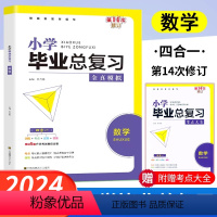 数学(第14次修订) 小学升初中 [正版]2024小学毕业总复习数学全真模拟(第14次修订)小升初数学系统总复习知识考点