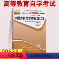 [正版]00533 0533中国古代文学作品选二(二)考纲解读附2套全真模拟含知识点讲解~00533 同步练习辅导