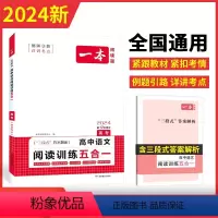 高中语文阅读训练五合一(高考专项练习) [正版]高中语文专项训练一本高考语文阅读训练五合一论述类文学类实用类文言文诗歌鉴