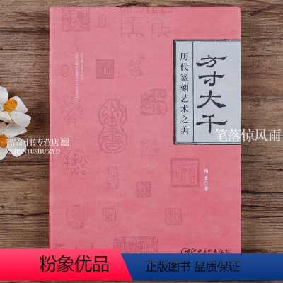 [正版]方寸大千历代篆刻艺术之美杨勇著 纂刻赏析印章的字法结构章法解读纂刻学习和纂刻爱好者学习教程 江西美术出版社