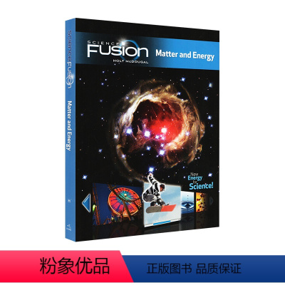 [正版]英文原版 Science Fusion系列 Matter And Energy 物质与能量 美国中学生科学教辅