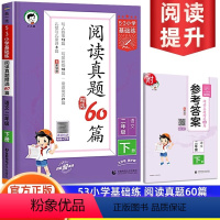 阅读真题60篇 二年级下 [正版]2024春季小学语文阅读真题60篇二年级下册通用版53小学基础练二年级文语文阅读理解专