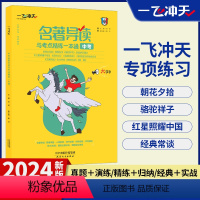 名著导读与考点精练 中考版 初中通用 [正版]2024版一飞冲天中考名著导读与考点精练一本通七八年级《朝花夕拾》《西游记