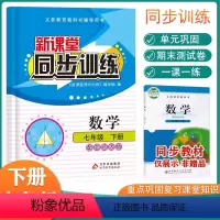 数学[北师大] 七年级下 [正版]新版初中数学新课堂同步训练七年级下册同步课堂辅导北师大版专项训练基础目标课前预习课后作