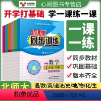 同步练习全7册[默认数学北师大] 七年级下 [正版]2024新课堂同步训练数学七八九年级上册课堂辅导北师大专项训练一
