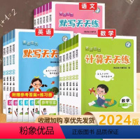 [语文+数学+英语 3本]江苏专用 六年级上 [正版]2024新版亮点给力计算默写天天练语文数学英语一年级二年级三四五六