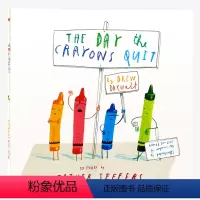 [正版]小蜡笔大罢工 The Day The Crayons Quit 进口英文原版 绘本 平装大开 蜡笔辞职 Ol