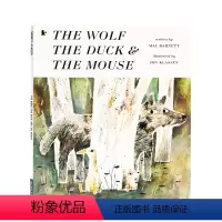 [正版]进口英文原版 野狼的肚子我的家 The Wolf, the Duck and the Mouse 获奖绘本