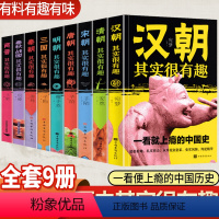 [全套9册]历史其实很有趣 [正版]历史其实很有趣全套9册小学生青少年历史书春秋战国两晋秦汉朝三国唐宋元明清朝代史三年级