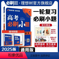 语文 全国通用 [正版]理想树2025新版高考必刷小题语文高二高考小题基础题选择填空题高考一轮二轮总复习高考必刷题