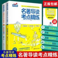 名著导读 考点精练 全2册+精题精练 名著导读考点精练初中2册 状元笔记初中名著导读考点精炼中考考点