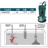 370W清水泵迷你款特价 上海人民款高扬程家用潜水泵220V小型抽水泵农用抽水灌溉清水泵
