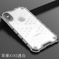 透白色 苹果X/苹果Xs(通用) 苹果x手机壳全包透明硬壳苹果XR个性保护套iPhoneXSMax气囊防摔壳