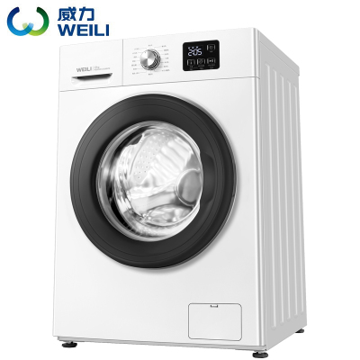 威力10公斤滚筒洗衣机XQG100-1016DPX厚度53.5厘米16大程序高温洗涤
