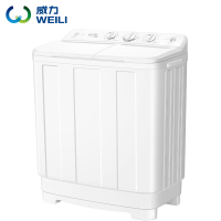威力(WEILI)10kg半自动洗衣机 洗脱分离 手动排水 工程塑料箱体 XPB100-1082S