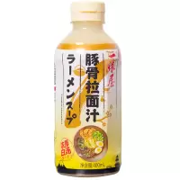 豚骨拉面汁400ml 一休屋日式豚骨拉面汁 日本浓缩汤底家用高汤煮面条猪骨速食汤料