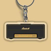 Marshall SLP59 吉他钥匙扣Gibson吉普森周边摇滚琴包配件金属乐队挂件乐器模型