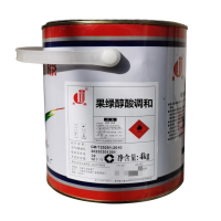 金鱼 果绿色醇酸调和漆 (4kg/桶,标价为kg价格)