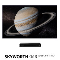 创维(Skyworth)75Q53 75英寸哈曼音响 ADS 120HZ高刷屏 独立主机 无缝贴墙 壁纸电视