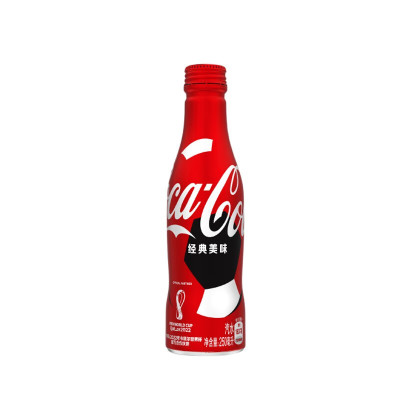可口可乐250ml铝罐2022FIFAWorld Cup Qatar卡塔尔世界杯主题款年货节送礼 1瓶