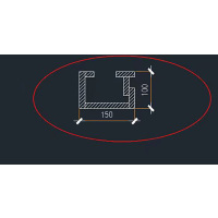 中岛专区定制门楣 高100mm*宽150mm 白色贴膜 嵌入式灯带 30元/分米 ,根据实际长度选择数量,每0.1米单价