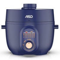 爱仕达(ASD)小型电压力锅家用智能迷你高压锅饭煲全自动多功能AP-Y25J160 深海蓝2.5L