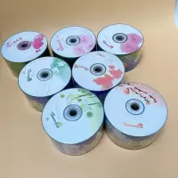 小香蕉花卉图CD(版面随机) 铼德原料A级空白dvd光盘 dvd光碟 刻录盘光碟 UPL二印DVD光盘
