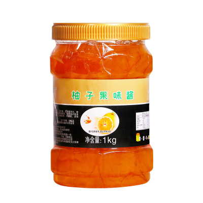 蜂蜜柚子茶1kg 徵唐蜂蜜柚子茶 冲饮花果茶柚子酱 果味茶奶茶原料1kg罐装含果肉