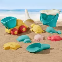 亲宝宝沙滩玩具沙滩玩沙工具套装挖沙子玩具儿童铲子沙滩玩具