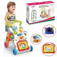 婴童学步车 婴儿学步车手推车玩具 宝宝多功能可调速助步车