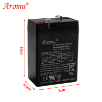 Aroma-3-fm-4.0+送免焊线 Aroma电子秤台称地磅童车电瓶铅酸蓄电池可充电瓶6V4.5AH/3-fm-4.