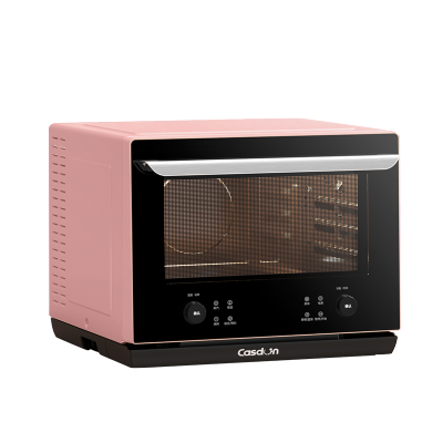 凯度B6 高颜值粉色微波炉烤箱一体