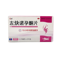 修正堂 左炔诺孕酮片 0.75mg*2片 用于女性紧急避孕 72小时内紧急避孕