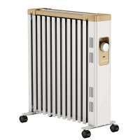 艾美特 HU13-X6电热油汀客厅卧室取暖器电暖器白色