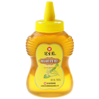 冠生园 椴树蜂蜜 580g/瓶