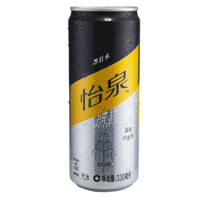 怡泉苏打水330mL