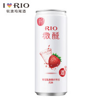 锐澳微醺(细罐)草莓味330mL