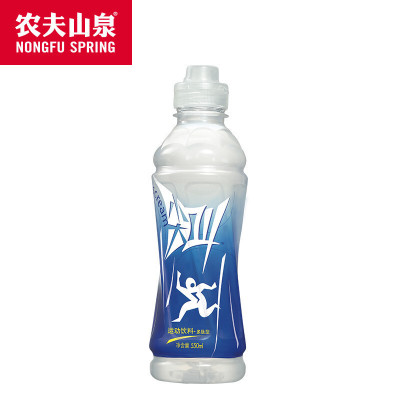 农夫山泉尖叫运动饮料多肽西柚蓝瓶550ml